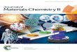 Journal of Materials Chemistry B stretchable hydrogels... · 2018-08-21 · Journal of Materials Chemistry B Materials for biology and medicine rsc.li/materials-b ISSN 2050-750X COMMUNICATION