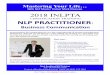 With NLP Master Trainer Mark Klaassen 2018 INLPTA€¦ · With NLP Master Trainer Mark Klaassen Communica ons Plus training takes you on a fast, sustainable path of personal and professional