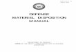 DEFENSE MATERIEL DISPOSITION MANUAL - …...Federal Insecticide, Fungicide and Rodenticide Act Final Governing Standards Foreign Military Sales For Official Use Only Federal Property