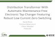 Distribution Transformer With Automatic Maintenance Free ... · Distribution Transformer With Automatic Maintenance Free Electronic Tap Changer Featuring ... Typical Voltage Control