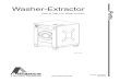 Washer-Extractor Parts Manual - Track a Laundry part · Parts  Washer-Extractor Refer to Page 5 for Model Numbers CFD12C_D0237 Part No. D0237R7 July 2012