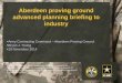 Aberdeen proving ground advanced planning ... Aberdeen proving ground advanced planning briefing to