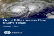 Grant Effectiveness Case Study: Texas · Overall, the case study found that FEMA grant-funded investments positively impacted the response to Hurricane Harvey. Many of the investments