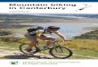Mountain biking in Canterbury - Department of Conservation€¦ · mountain-bike map listing all rides in the area is available from the Hanmer Springs i-SITE Visitor Centre. Mountain