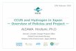 CCUS and Hydrogen in Japan Overview of Policies and Project … 1.pdfworkshop on CO2 storage Potential CO2 Storage Sites investigated by Japan CCS Co.,Ltd（with METI) Select CO2 Storage