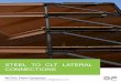 STEEL TO CLT LATERAL CONNECTIONS...MyTiCon Timber Connectors Steel to CLT Lateral Connections Introduction ABSTRACT This white paper reviews the results of recent lateral load testing