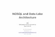 NOSQL and Data Lake Architecture - DAMA NY...Data Lake Reference Architecture Appliance NOSQL HADOOP EDW Mart RYO data Consumers Big Data Data Warehouse RDBMSs Real-time Analytics