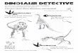 Dinosaur Detective - Oxford University Museum of Natural History Detective.pdf · Dinosaur Detective v elociraptor yrannosaurus Rex T I’m the king of the dinosaurs I guanodon and