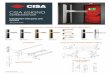 CISA eSIGNO · CISA S.p.A. reserves the right to make any change to the products illustrated in this catalogue without prior notice. cisa.com cisa.sales@allegion.com Technical features