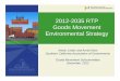 2012-2035 RTP Goods Movement Environmental Strategy RTP-SCS Goods... · 2018-10-23 · Goods Movement Environmental Action Plan Targeted Deployment Dates 2015-2020 for drayage trucks