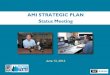 AMI STRATEGIC PLAN Status Meeting - Tucson€¦ · AMI STRATEGIC PLAN Status Meeting June 13, 2013. ... Overview of AMR and AMI capabilities 3. Itron hardware and software functionalities