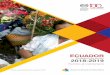 ECUADOR - International Labour Organization · 2018-09-14 · Ecuador y el trabajo decente 61 6% 13,8% 9,4% 4,6% 1934 2008 2008 2017 2017 El Convenio 189 sobre las trabajadoras y