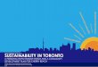 SUSTAINABILITY IN TORONTO - DiVA portal832377/FULLTEXT01.pdfSUSTAINABILITY IN TORONTO A PERSONAL RAPID TRANSIT SYSTEM AND A COMMUNITY ... 13.1.5 Aesthetic design 36 13.1.6 Vegetation