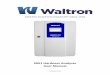 User Manual 3051 Hardness Analyzer - Waltron Media/User Manual 3051 Hardnes… · 3 Waltron User Manual 3051 Hardness Analyzer WARRANTY AGREEMENT If, within one year from the date