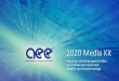 2020 Media Kit - Association of Energy Engineers...• AEE advertising is very effective based on cost vs reach. AEE Statistics • Fully Segmented Databases • Email 48k+ contacts