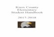 Knox County Elementary Student Handbook 2017-2018€¦ · Welcome to Knox County Elementary School Welcome to Knox County Elementary School! It is that wonderful time of year when