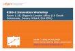RIIO-2 Innovation Workshop€¦ · a) Ofgem overview (10 mins) b) ENA overview of feedback on this decision (15 mins) 10:05 3. Improving innovation benefits tracking, reporting and