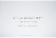 Yoga Anatomy Part 2 Key Terms...Extension Extension is the opposite of ﬂexion, describing a straightening movement that increases the angle between body parts. When a joint can move