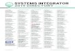 SYSTEMS INTEGRATOR 2019 DIRECTORY · 2019-01-22 · 2 FEBRUARY 2019 • SYSTEMS INTEGRATOR 2019 DIRECTORY C 1 A Total Safety P.O. Box 100088 Pittsburgh, PA 15233 Phone: 412-262-3950