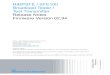 R&S SFE/SFE100 Release Notes - Rohde & Schwarz · 2017-06-02 · R&S SFE / SFE100 Information on the Current Version and History Release Notes 2112.4439.00 3 1 Information on the