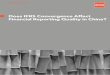 Does IFRS Convergence Affect Financial Reporting Quality ... · transparency. Because international accounting harmonisation is This report seeks to answer the following overall research