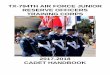 TX-794TH AIR FORCE JUNIOR RESERVE OFFICERS TRAINING CORPS · 2017-09-07 · THE AIR FORCE JUNIOR ROTC CADET CREED I am an Air Force Junior ROTC Cadet. I am connected and faithful