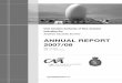 ANNUAL REPORT 2007/08 - Civil Aviation Authority of New ... · ANNUAL REPORT 2007/08 ISSN 1177-6072 ISSN 1177-9403 (online) Civil Aviation Authority of New Zealand ... From the Authority’s