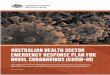 Australian Health Sector Emergency Response Plan … · Web viewCOVID-19 (also commonly called “coronavirus”) is a new virus that originated in Wuhan, China in 2019. In many people
