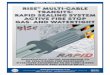 GENERAL MARINE SALES & SERVICE RISE MULTI-CABLE TRANSITS: RAPID SEALING … · 2019-08-18 · RISE® MULTI-CABLE TRANSITS: RAPID SEALING SYSTEM active FIRE STOP gas- AND waterTiGht