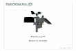 PortLog™ User’s Guide · This Figure shows the assembled PortLog on the tripod mount, with the chain fully extended. The insert shows the Solar Panel Solar Radiation Sensor connector