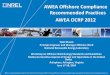 AWEA Offshore Compliance Recommended Practices AWEA …usmodcore.com/content/file/Walt-Musial_AWEA-OCRP-2012.pdf · 2020-04-06 · • Offshore wind turbines cannot be addressed by