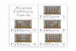 Abacus Pattern Cards Pattern 1 - Melissa & ... Abacus Pattern Cards Pattern 1 Pattern 2 Pattern 3 Pattern