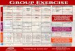 March 2020 Schedule - sportsplex-nw.com · BOOTCAMP: This class incorporates cardio, strength, interval, circuit, agility, plyometrics and body weight training to improve cardio,