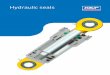 Hydraulic seals - SKF...Foreword This catalogue contains the standard assort - ment of SKF hydraulic seals and guides typic-ally used in hydraulic cylinders. To provide the highest