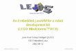 (LEGO Mindstorms TM - JUGS · LEGO Mindstorms TM –RCX SDK • LEGO provides Software Development Kit – Tutorial – Integrated Development Environment (RCX Code) • Brick based