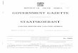 GOVERNMENT GAZETTE STAATSKOERANT€¦ · -1 No. 18491 GOVERNMENT GAZETTE, 5 DECEMBER 1997 Act No. 75.1997 BASIC CONDITIONS OF EMPLOYMENT ACT, 1997 ACT To give effect to the right