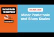 Minor Pentatonic and Blues Scales€¦ · Minor Pentatonic and Blues Scales No Bull Guide To Jazz Piano™ Lesson #5 Int./Adv. Level