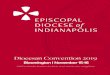 Diocesan Convention 2019€¦ · Común 1979 a utilizar los recursos ampliados disponibles para nosotros en la Iglesia Episcopal. También nos moveremos de la música y los himnos