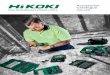 Accessories Catalogue - hikokipowertools.com.au€¦ · • Some models in this catalogue are shown with optional accessories and fasteners such as screw, nail, bit, socket, blade,