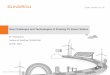 New Challenges and Technologies of Floating PV Power Station New challenges and technol… · Contents 01 Introduction of SunFloat 02 Key technologies of floating PV 03 New challenges