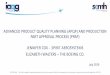 ADVANCED PRODUCT QUALITY PLANNING (APQP) AND …€¦ · PPAP Overview PPAP is an aerospace APQP element finalizing Product and Process Validation 1. Planning 4 –Product and Process