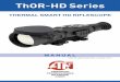 ThOR-HD Series - ATN Corp€¦ · thor-hd series thermal smart hd riflescope manual thor-hd user’s guide (rev. 4, august, 2017) american technologies network corp
