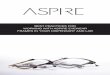 BEST PRACTICES FOR WORKING WITH ASPIRE EYEWEAR FRAMES … · piece design features a “ball” of 2.0mm on a 1.0mm thin, yet rigid end piece to discretely cover the threaded end