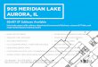 905 MERIDIAN LAKE AURORA, IL€¦ · Ameritech’s fiber optic network is installed throughout the park. Rooftop support structure for additional air conditioning units has been provided