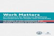 Work Matters - Council of State Governments · more about the success stories in your state. Please contact us and let us know your thoughts. We know CSG, NCSL and other state leaders