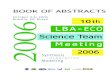BOOK OF ABSTRACTS€¦ · About this Book This Book of Abstracts contains the oral and poster abstracts scheduled to be presented at the LBA-ECO 10th Science Team Meeting. The book