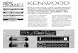 NEW KENWOOD - Cieri - New Produc… · GRAPHIC EQUALIZERS GRAPHIC EQUALIZER-AMPLIFIER 9-band equalizer and 7-band equalizer-amplifier offer superior tonal control across a wide frequency