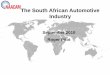 The South African Automotive Industry - Invest Buffalo City · Source: NAAMSA + 91% - 45% - 25% +14%. April 2010 60 Marques 1,187 models January 1994 17 Marques 192 Models Passenger
