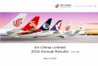 Air China limited 2011 Interim Results under IFRSbig5.airchina.com.cn/en/investor_relations/images/financial_info_and... · 0% 6% 12% 18% 24% Global RPK China's RPK Gradual Global