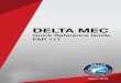 DELTA MEC - Air Line Pilots Association, International€¦ · 4 • Delta MEC Quick Reference Guide FAR 117 March 2018 Gotcha! If you are scheduled for a deadhead-only duty period,